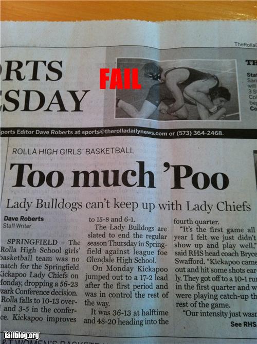 epic fail photos - Probably Bad News: Headline FAIL