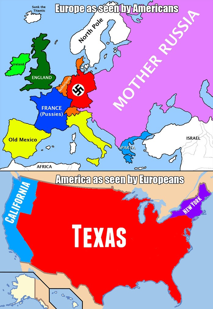 Europe, as seen by Americans.