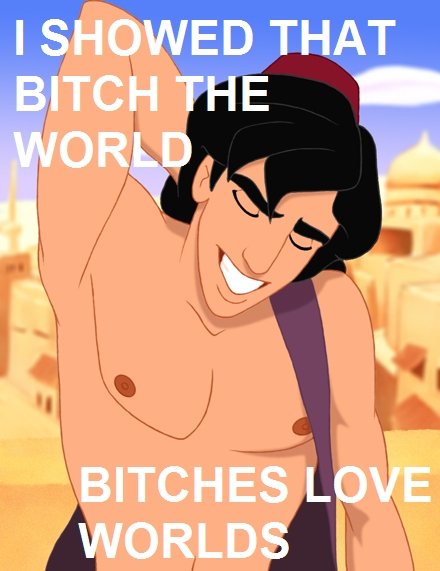 Aladdin you so crazy