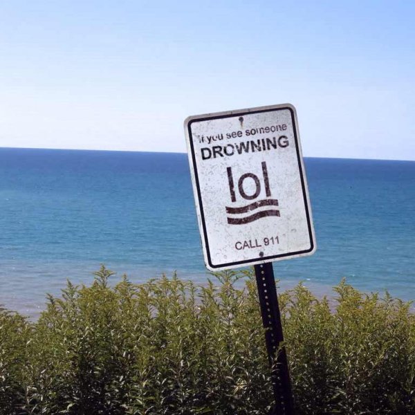 If you see someone drowning...