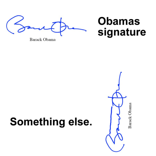 Obama s Signature Funny Pictures Quotes Pics Photos Images 