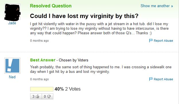 Is This How You Lose Your Virginity Funny Pictures Quotes Pics 