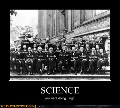 Demotivational Poster Science