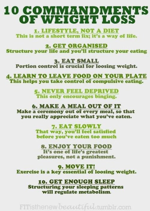 10 Commandments of Weight Loss | Funny Pictures, Quotes, Pics, Photos ...