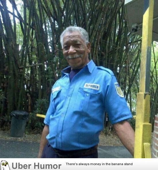 This guy looks like Morgan Freeman. He works as a security guard in  Venezuela. | Funny Pictures, Quotes, Pics, Photos, Images. Videos of Really  Very Cute animals.