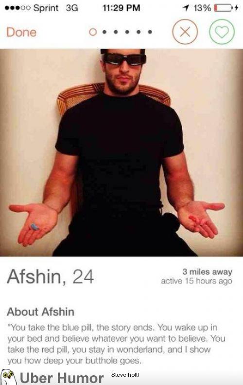 Tinder profile of best The 3