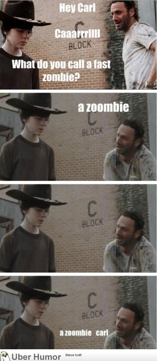 rick the walking dead shit happens