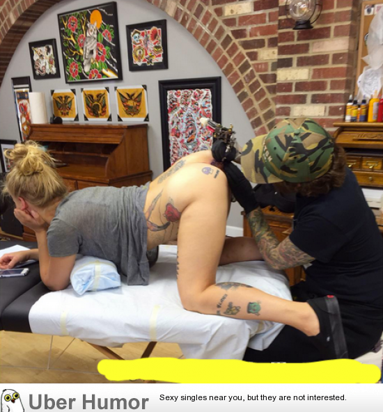 Getting A Tatoo On Your Ass 54