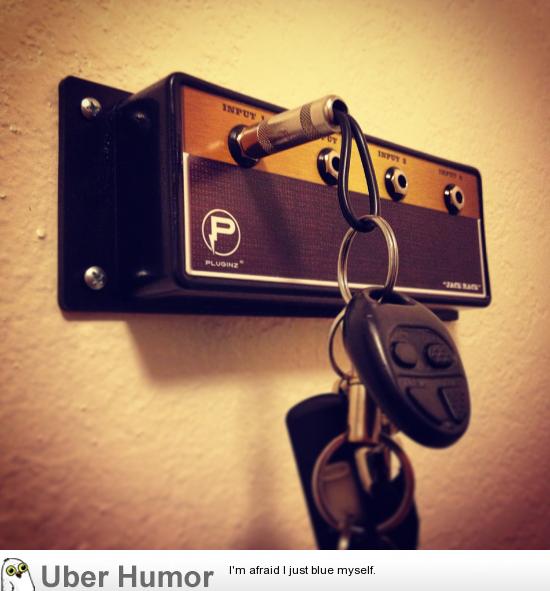 How to hang your keys like a rockstar… | Funny Pictures, Quotes, Pics,  Photos, Images. Videos of Really Very Cute animals.