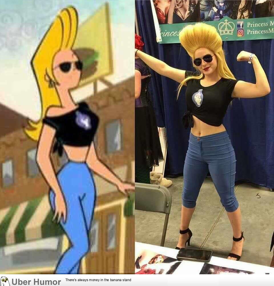 Johnny Bravo costume | Funny Pictures, Quotes, Pics, Photos, Images. Videos  of Really Very Cute animals.
