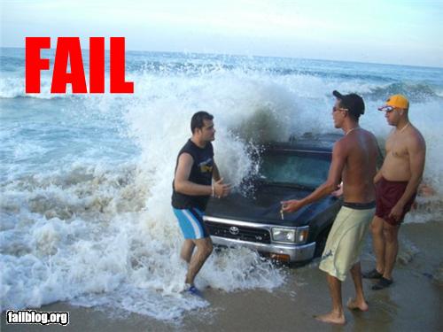 epic fail photos - Beach Ride FAIL