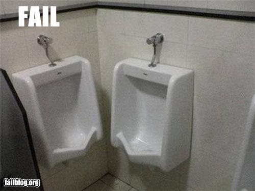 epic fail photos - Urinal FAIL