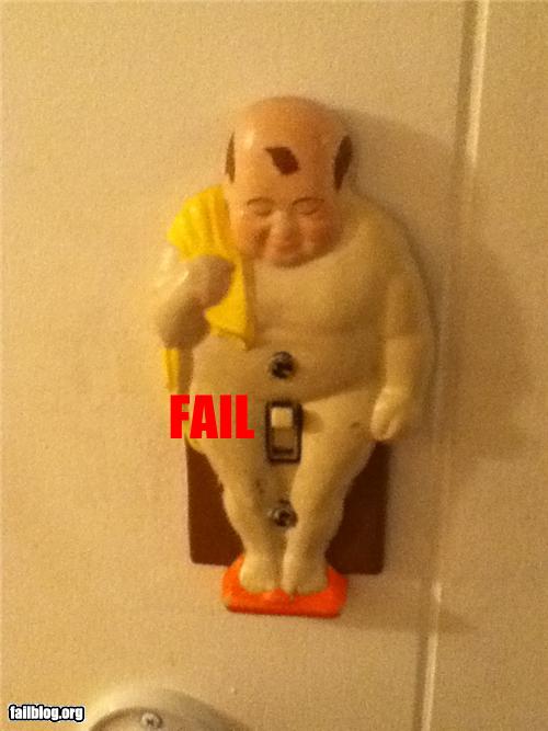 epic fail photos - Things That Are Doing It: Light switch FAIL