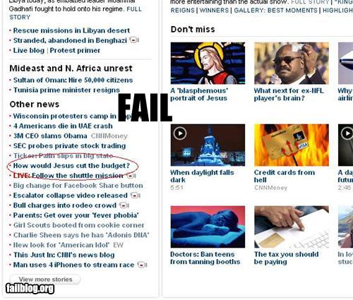 epic fail photos - CNN News FAIL