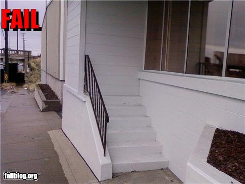 epic fail photos - CLASSIC: Stairway FAIL