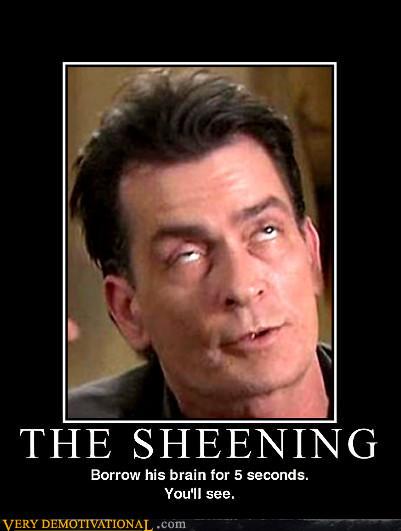 demotivational posters - The Sheening