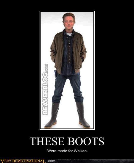 demotivational posters - THESE BOOTS
