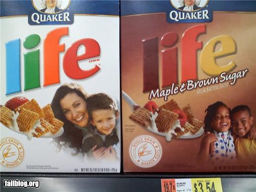 epic fail photos - Racist Cereal Box FAIL