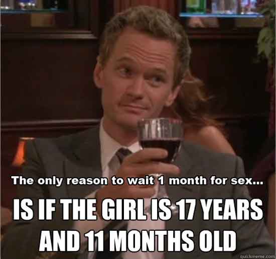 The Only Reason To Wait 1 Month For Sex… Funny Pictures Quotes Pics