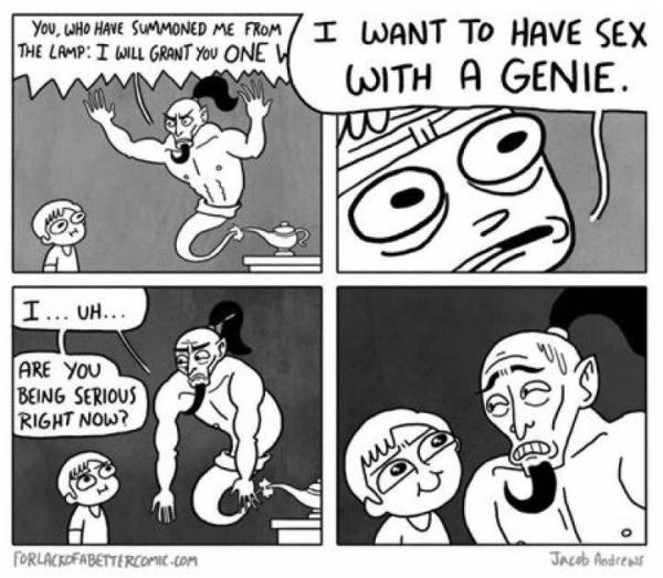 Genie Wish Funny Pictures Quotes Pics Photos Images Videos Of 