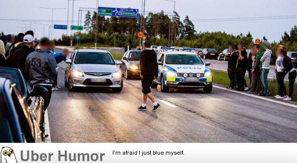 Swedish Police Participating In Illegal Street Racing The Police Won 