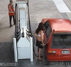 How not to steal gas