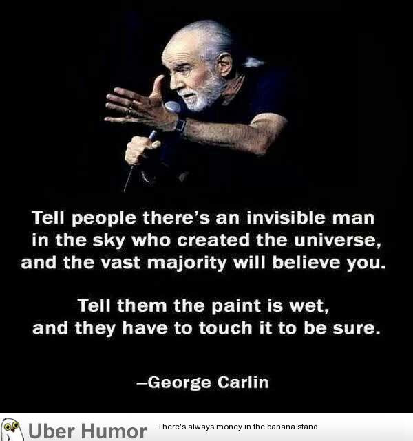 Ladies and Gentlemen, George Carlin! Amazing Man. | Funny Pictures, Quotes,  Pics, Photos, Images. Videos of Really Very Cute animals.