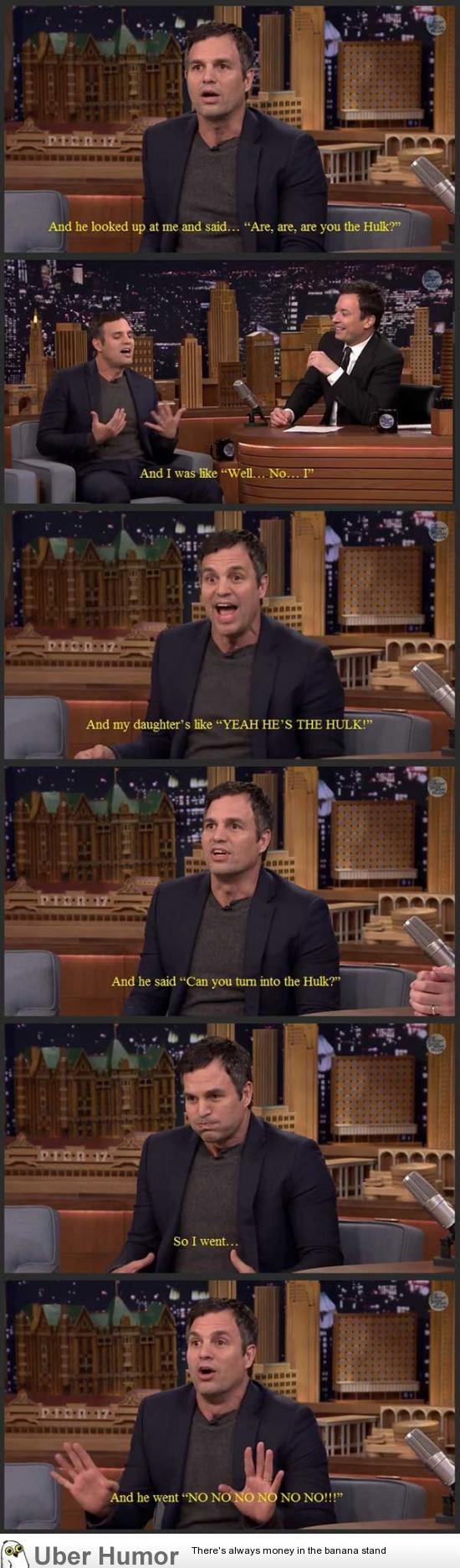 Mark Ruffalo about taking his daughter to preschool. | Funny Pictures,  Quotes, Pics, Photos, Images. Videos of Really Very Cute animals.