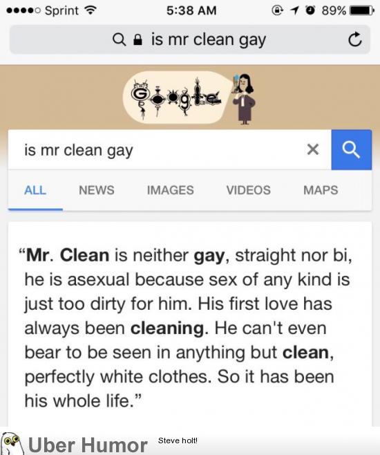 Is Mr Clean Gay Funny Pictures Quotes Pics Photos Images 