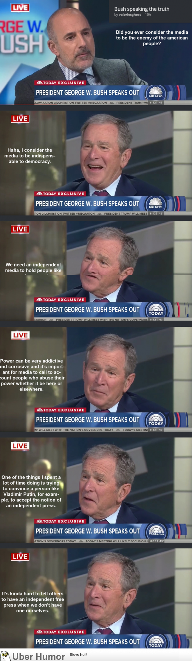 George Bush makes an appearance | Funny Pictures, Quotes, Pics, Photos,  Images. Videos of Really Very Cute animals.