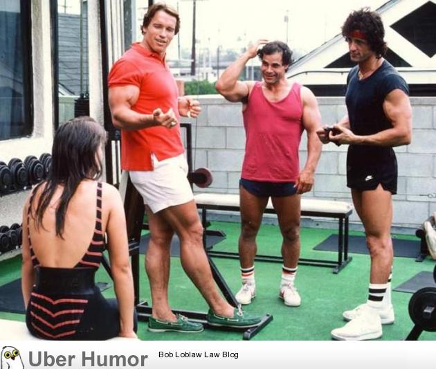 Arnold Schwarzenegger and Sylvester Stallone – workout session in Venice  Beach. 1980's | Funny Pictures, Quotes, Pics, Photos, Images. Videos of  Really Very Cute animals.