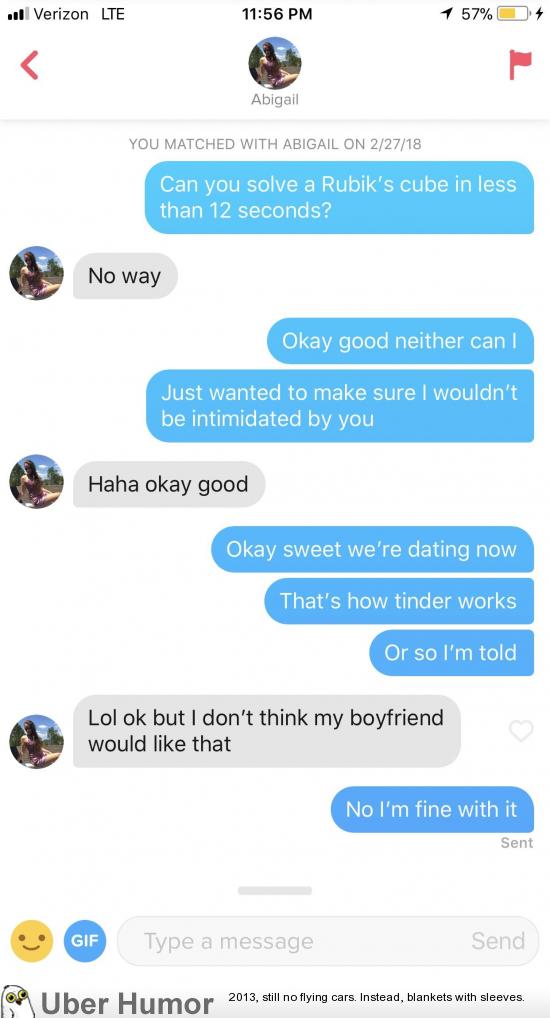 How to get a girlfriend off of tinder | Funny Pictures, Quotes, Pics ...