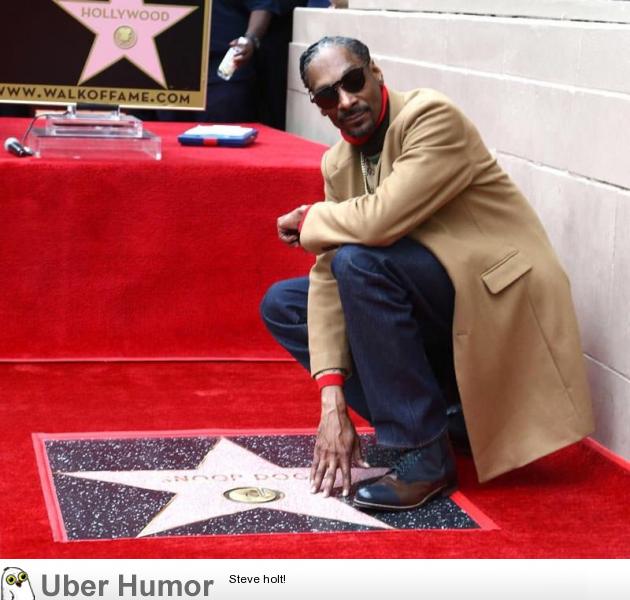 Snoop Dogg received his Hollywood Walk of Fame star today. | Funny  Pictures, Quotes, Pics, Photos, Images. Videos of Really Very Cute animals.
