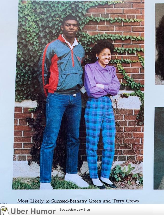 Terry Crews and his classmate, voted Most Likely to Succeed in his yearbook  (1986) | Funny Pictures, Quotes, Pics, Photos, Images. Videos of Really  Very Cute animals.