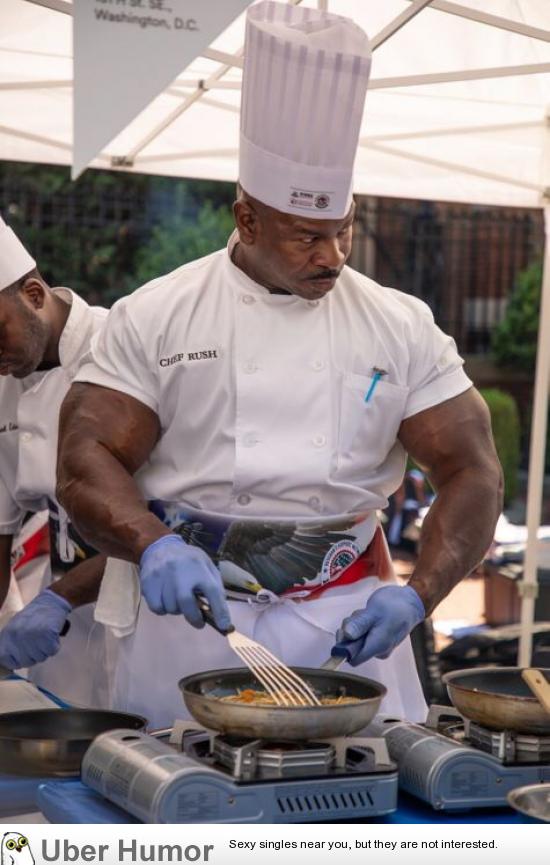 This White House Chef Is An Absolute Unit Funny Pictures Quotes Pics Photos Images Videos