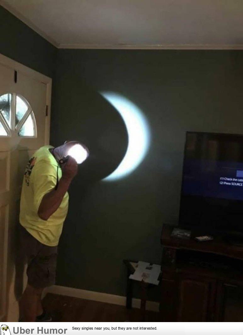 Solar eclipse for those who missed it | Funny Pictures, Quotes, Pics,  Photos, Images. Videos of Really Very Cute animals.