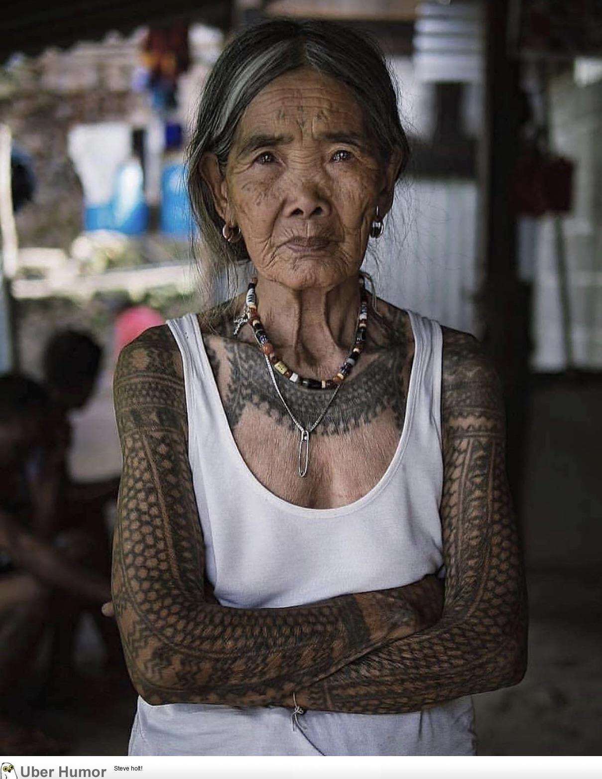 What will those tattoos look like when you're old?' Well, mom, hopefully as  badass as this 102 year old woman. | Funny Pictures, Quotes, Pics, Photos,  Images. Videos of Really Very Cute