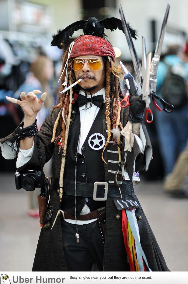 So, some guy decided to cosplay as Johnny Depp's character in a movie – ALL  of them. | Funny Pictures, Quotes, Pics, Photos, Images. Videos of Really  Very Cute animals.