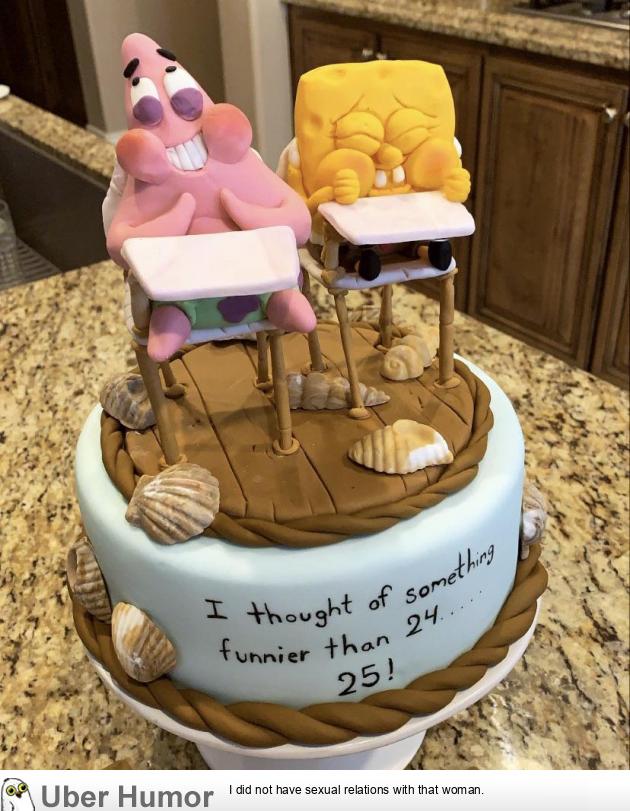 Today's my 25th birthday, my husband is a pastry chef and made me a cake |  Funny Pictures, Quotes, Pics, Photos, Images. Videos of Really Very Cute  animals.