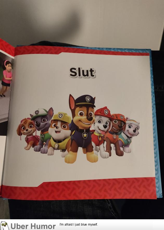This is how my daughter's Paw Patrol book ends. (Swedish for 'the end') |  Funny Pictures, Quotes, Pics, Photos, Images. Videos of Really Very Cute  animals.
