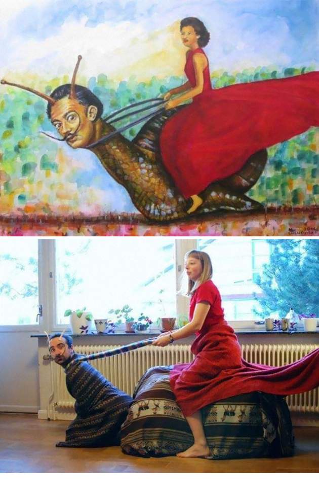 Museums Ask People To Recreate Famous Paintings At Home. Some are