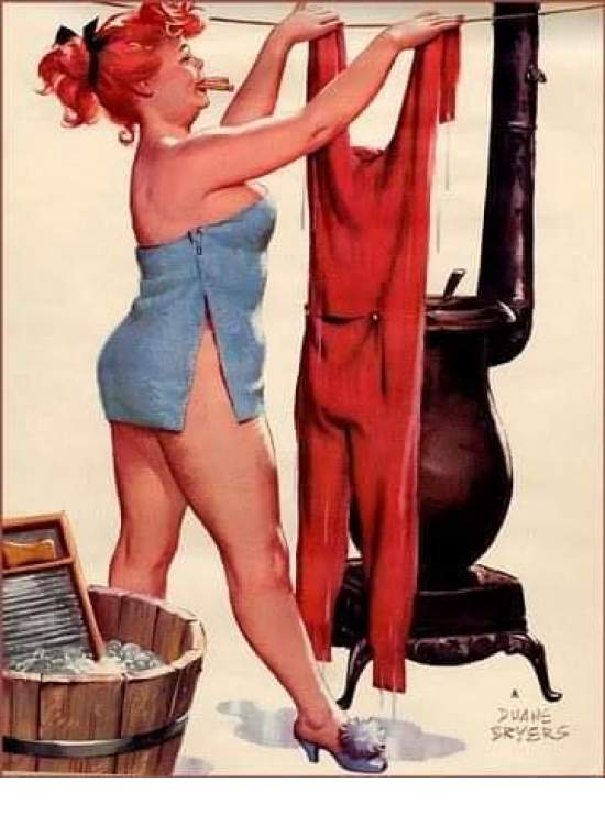 1950’s plus sized pin-up girl Hilda by Duane Bryers (39 Pictures) .