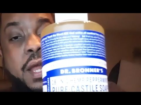 dr bronners peppermint shampoo