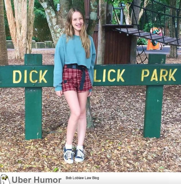 play with dick in park