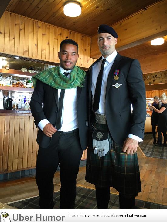 Cousin and I (right) at Loch Lomond lodge..Buchanan (ancient hunting) tartan  | Funny Pictures, Quotes, Pics, Photos, Images. Videos of Really Very Cute  animals.