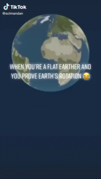 flat earthers accidentally prove earth is round