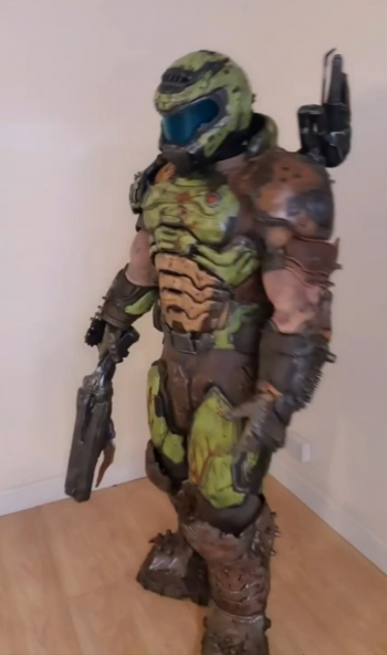 After 1200 Hours Of I Have Finished My Doom Slayer Cosplay Made